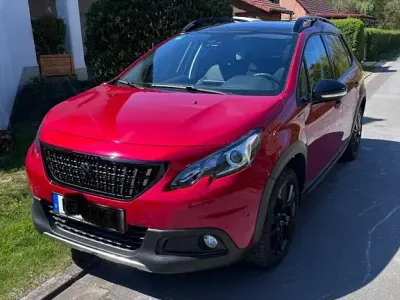 Brugt Peugeot 2008 Allure 110 HK (80 kW) 2019 Rød SUV