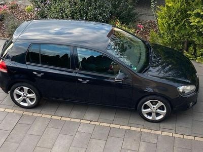 Gebraucht VW Golf VI Trendline 102 PS (75 kW) 2009 Schwarz Kleinwagen