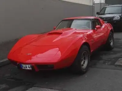 Gebraucht Corvette Stingray 184 PS (135 kW) 1977 Rot Coupé