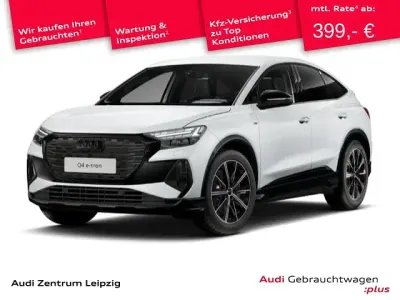 Gebraucht Audi Q4 Sportback e-tron Comfort 150 kW (204 PS) 2023 Gletscherweiß metallic SUV
