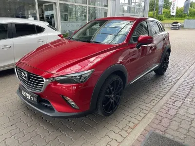 Gebraucht Mazda CX-3 120 PS (88 kW) 2018 Rubinrot metallic (metallic) SUV