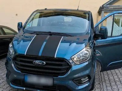 Gebraucht Ford Transit Custom 170 PS (125 kW) 2018 Blau Van / Kleinbus