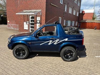 Gebraucht Suzuki Grand Vitara 94 PS (69 kW) 2003 Blau Cabrio
