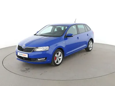 Gebraucht Skoda Rapid Clever 2018 Blau Kleinwagen