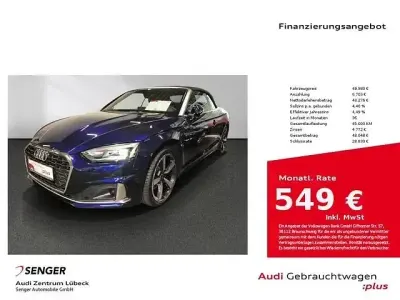 Brugt Audi A5 Advanced 150 HK (110 kW) 2024 Blå Cabriolet