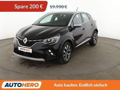 Gebraucht Renault Captur Intens 140 PS (102 kW) 2021 Schwarz SUV
