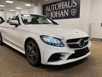 Gebraucht Mercedes C220 194 PS (142 kW) 2019 Weiß Cabrio