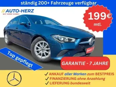 Gebraucht Mercedes CLA180 Shooting Brake 116 PS (85 kW) 2020 Blau Kombi