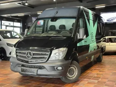 Brugt Mercedes Sprinter 163 HK (119 kW) 2018 Sort Van