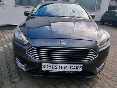 Gebraucht Ford Focus Titanium 125 PS (91 kW) 2014 Magneticgrau (metallic) Kombi
