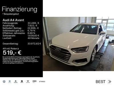 Gebraucht Audi A4 Advanced Plus 204 PS (150 kW) 2023 Ibisweiß Kombi