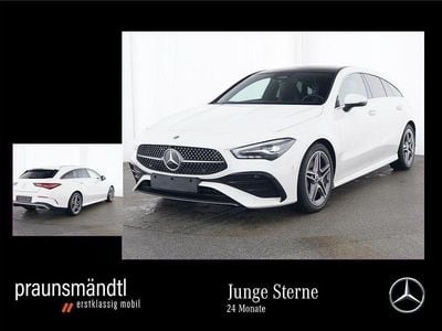 Gebraucht Mercedes CLA200 Shooting Brake Progressive 163 PS (119 kW) 2024 Unilack polarweiß Kombi