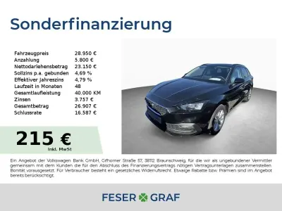 Gebraucht Seat Leon ST Style 150 PS (110 kW) 2025 Mitternachtsschwarz Kombi