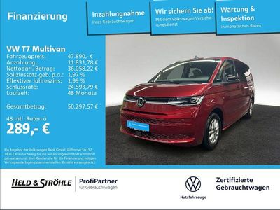 Usata VW Multivan Life 150 CV (110 kW) 2024 Rosso Monovolume