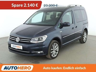 Gebraucht VW Caddy Highline 150 PS (110 kW) 2017 Blau Van / Kleinbus