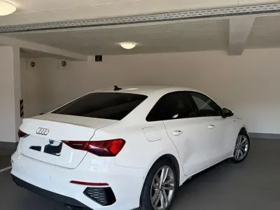 Gebraucht Audi A3 S-Line 150 PS (110 kW) 2021 Weiß Limousine