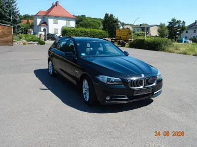Gebraucht BMW 520 Sport Line 190 PS (139 kW) 2015 Schwarz Kombi