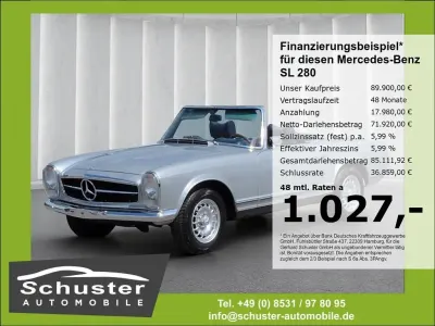 Gebraucht Mercedes SL280 170 PS (125 kW) 1971 Silber Cabrio