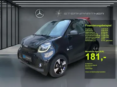 Gebraucht Smart ForTwo Electric Drive 60 kW (82 PS) 2023 Schwarz Cabrio