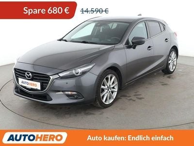 Grau Gebraucht 2018 Mazda 3 Sports-Line Limousine | 13.910 € (Fairer Preis)