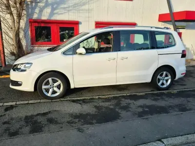 Gebraucht VW Sharan 150 PS (110 kW) 2016 Weiß Van / Kleinbus