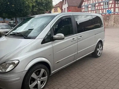 Gebraucht Mercedes Viano 204 PS (150 kW) 2008 Silber Van / Kleinbus