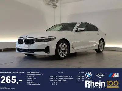 Gebraucht BMW 520 Sport Line 190 PS (139 kW) 2022 Weiß Limousine