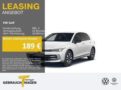 Usata VW Golf VIII Goal 150 CV (110 kW) 2025 Bianco Berlina