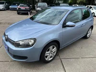 Gebraucht VW Golf VI Comfortline 80 PS (58 kW) 2009 Blau Kleinwagen