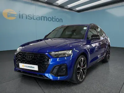Second-hand Audi SQ5 Sportback 341 CP (250 kW) 2022 Albastru SUV