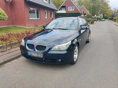 Brugt BMW 525 177 HK (130 kW) 2005 Blå Stationcar