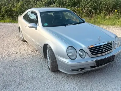 Gebraucht Mercedes CLK320 1998 Silber Coupé