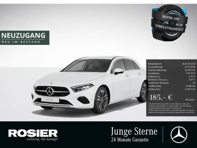 Gebraucht Mercedes A200 Advanced 163 PS (119 kW) 2023 Weiss / polarweiß Limousine
