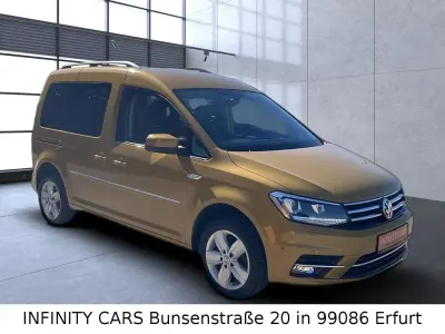 Gebraucht VW Caddy Highline 125 PS (91 kW) 2016 Gelb Van / Kleinbus