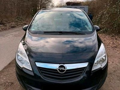 Gebraucht Opel Meriva 110 PS (80 kW) 2011 Schwarz Van / Kleinbus
