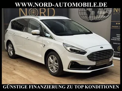 Gebraucht Ford S-MAX Titanium 190 PS (139 kW) 2022 Weiß Van / Kleinbus