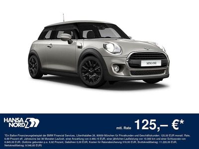 Gebraucht Mini ONE 102 PS (75 kW) 2019 Silber / melting silver (metallic) Kleinwagen