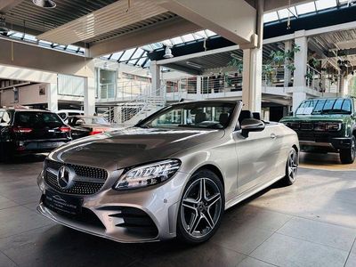 Gebraucht Mercedes C180 AMG line 156 PS (114 kW) 2020 Silber Cabrio