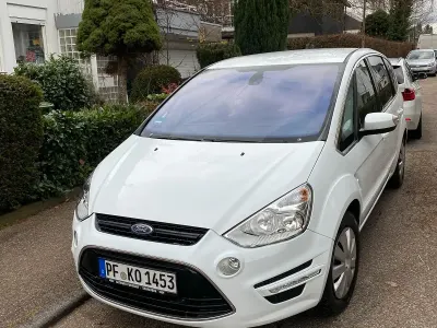 Gebraucht Ford S-MAX S 140 PS (102 kW) 2012 Weiß Van / Kleinbus