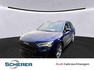 Gebraucht Audi Q3 Ambiente 150 PS (110 kW) 2023 Navarrablau metallic (metallic) SUV