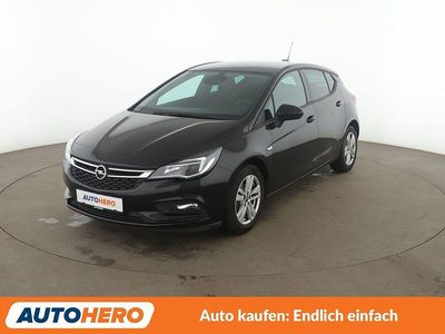 Gebraucht Opel Astra Active 125 PS (91 kW) 2017 Schwarz Limousine