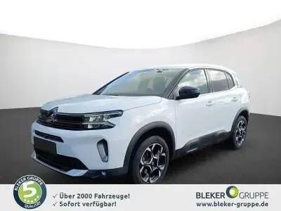 Gebraucht Citroën C5 Aircross 131 PS (96 kW) 2023 Lack weiss banquise/typ aussenverkleidung spiegel flach standard SUV