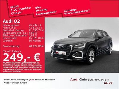 Second-hand Audi Q2 Advanced 150 CP (110 kW) 2023 Negru SUV