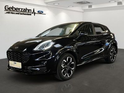 Obsidianschwarz metallic Gebraucht 2021 Ford Puma ST-Line X SUV | 19.985 € (Fairer Preis)