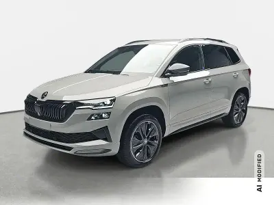 Neu Skoda Karoq SportLine 190 PS (139 kW) 2025 Grau SUV