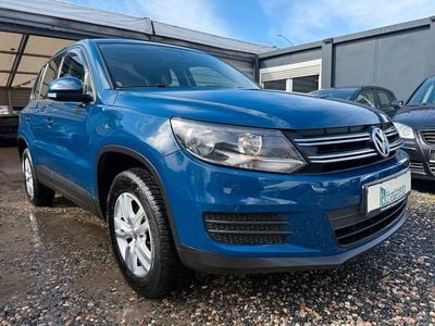 Gebraucht VW Tiguan Trendline 125 PS (91 kW) 2012 Blau SUV