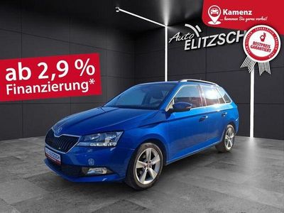 Gebraucht Skoda Fabia Active 95 PS (69 kW) 2021 Raceblau metallic Kombi