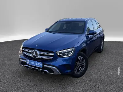 Gebraucht Mercedes GLC220 194 PS (142 kW) 2022 Blau metallic SUV