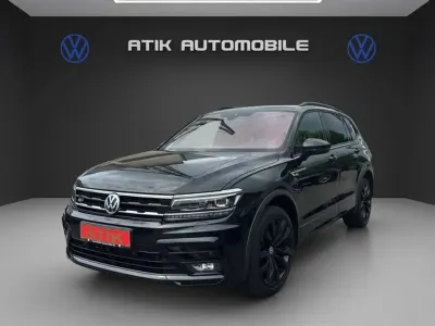Gebraucht VW Tiguan Allspace R-line 200 PS (147 kW) 2021 Deep black perleffek (metallic) SUV