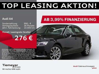 gebraucht Audi A4 40 TDI ADVANCED KEYLESS 2xASSIST VIRTUAL Tiemeyer automobile GmbH & Co. KG Tiemeyer automobile GmbH & Co. KG